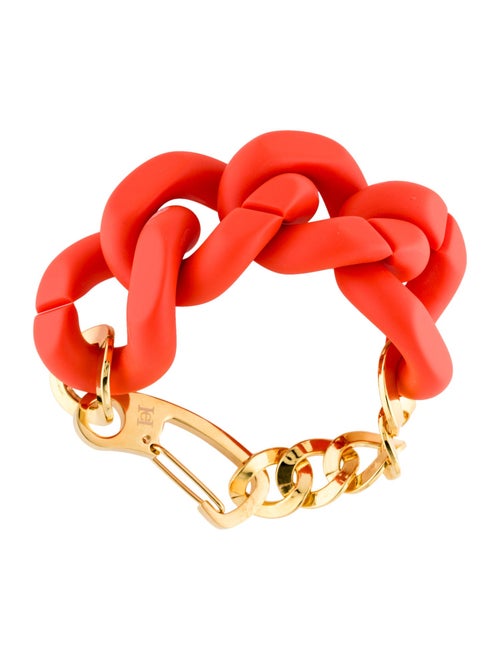 Carolina Herrera Resin Matte Link Bracelet
