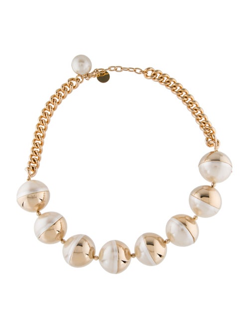 Carolina Herrera Large Ball Drop Necklace