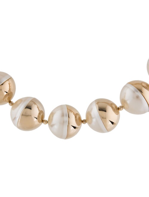 Carolina Herrera Large Ball Drop Necklace