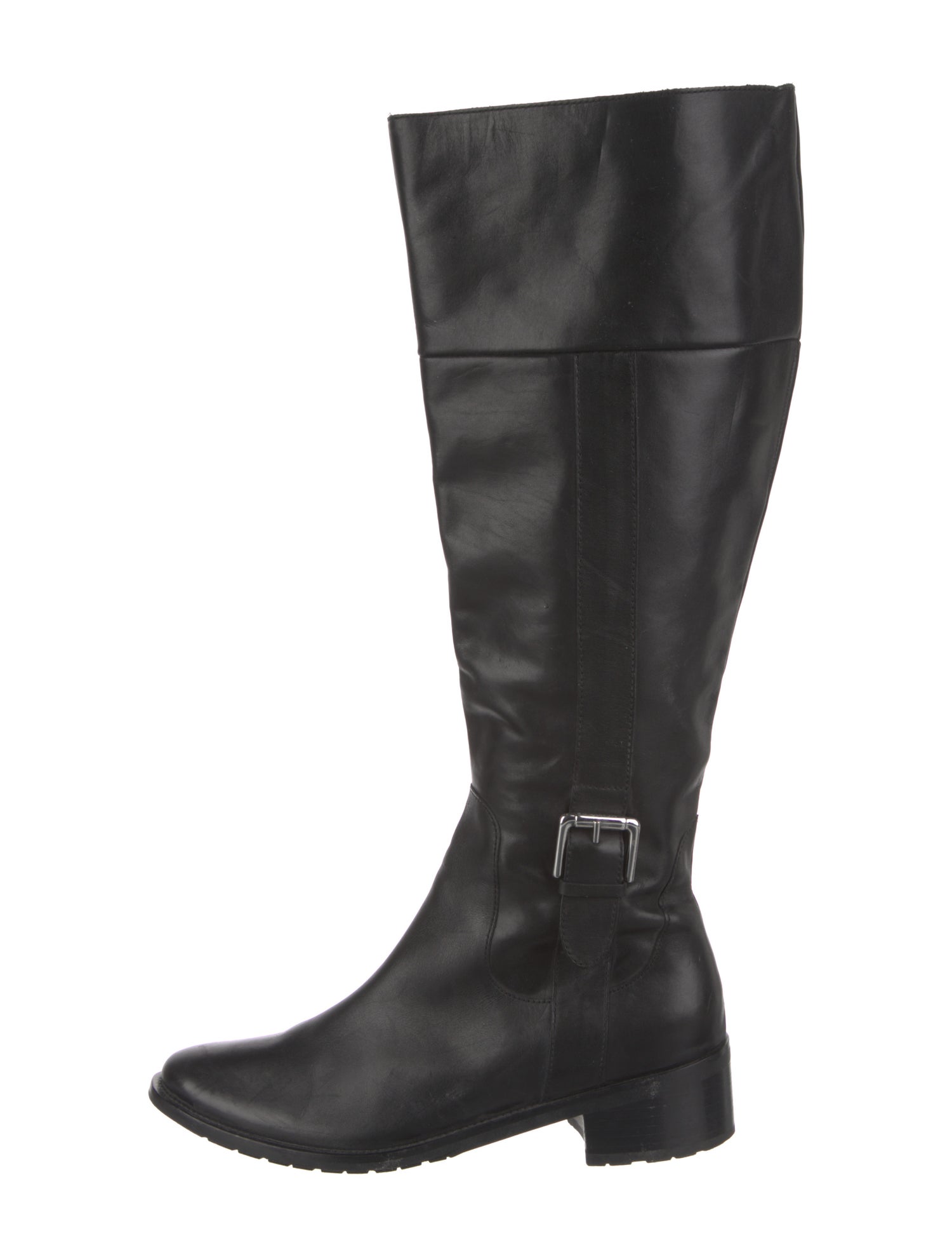 Carolina Herrera Leather Riding Boots