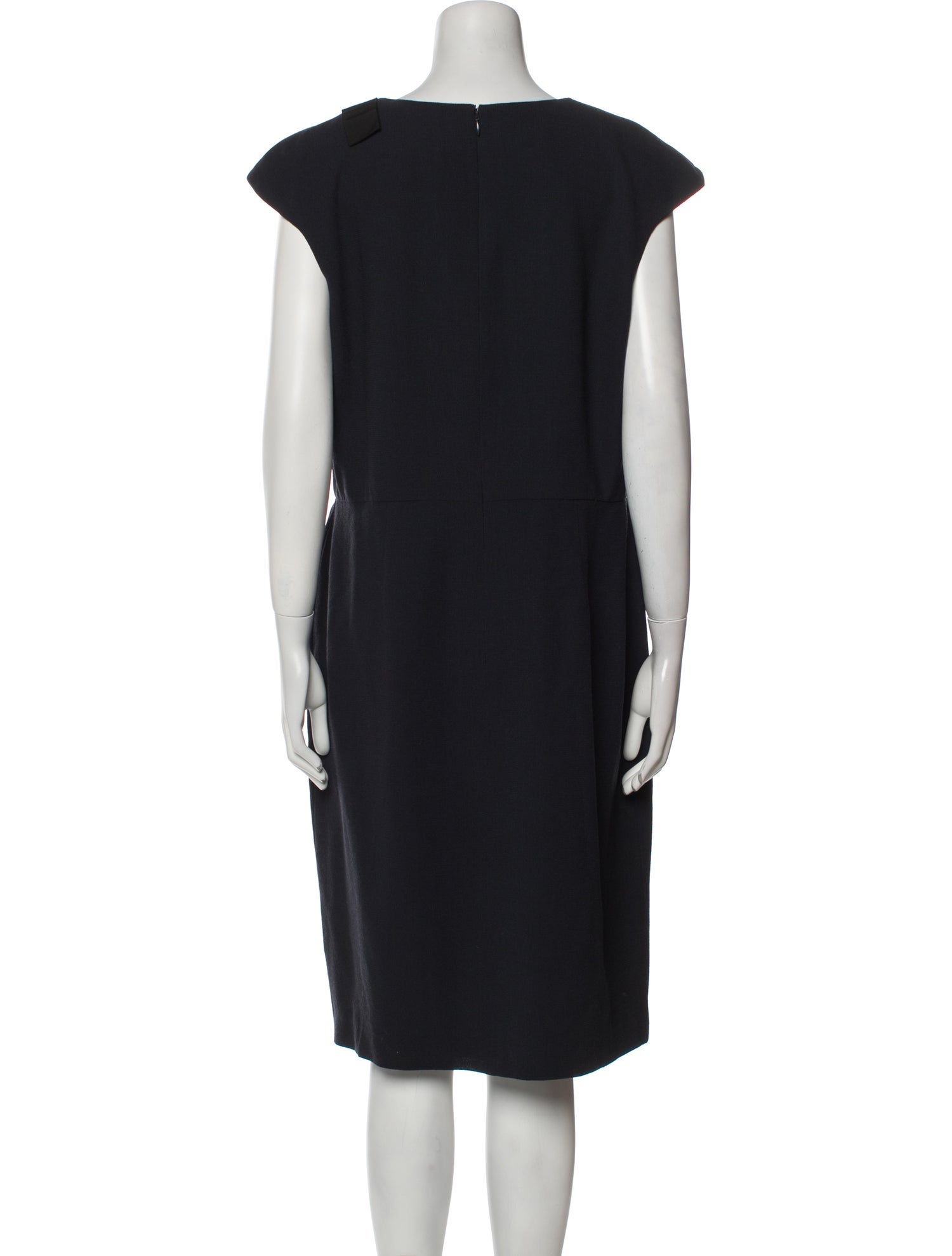 Carolina Herrera Virgin Wool Knee-Length Dress