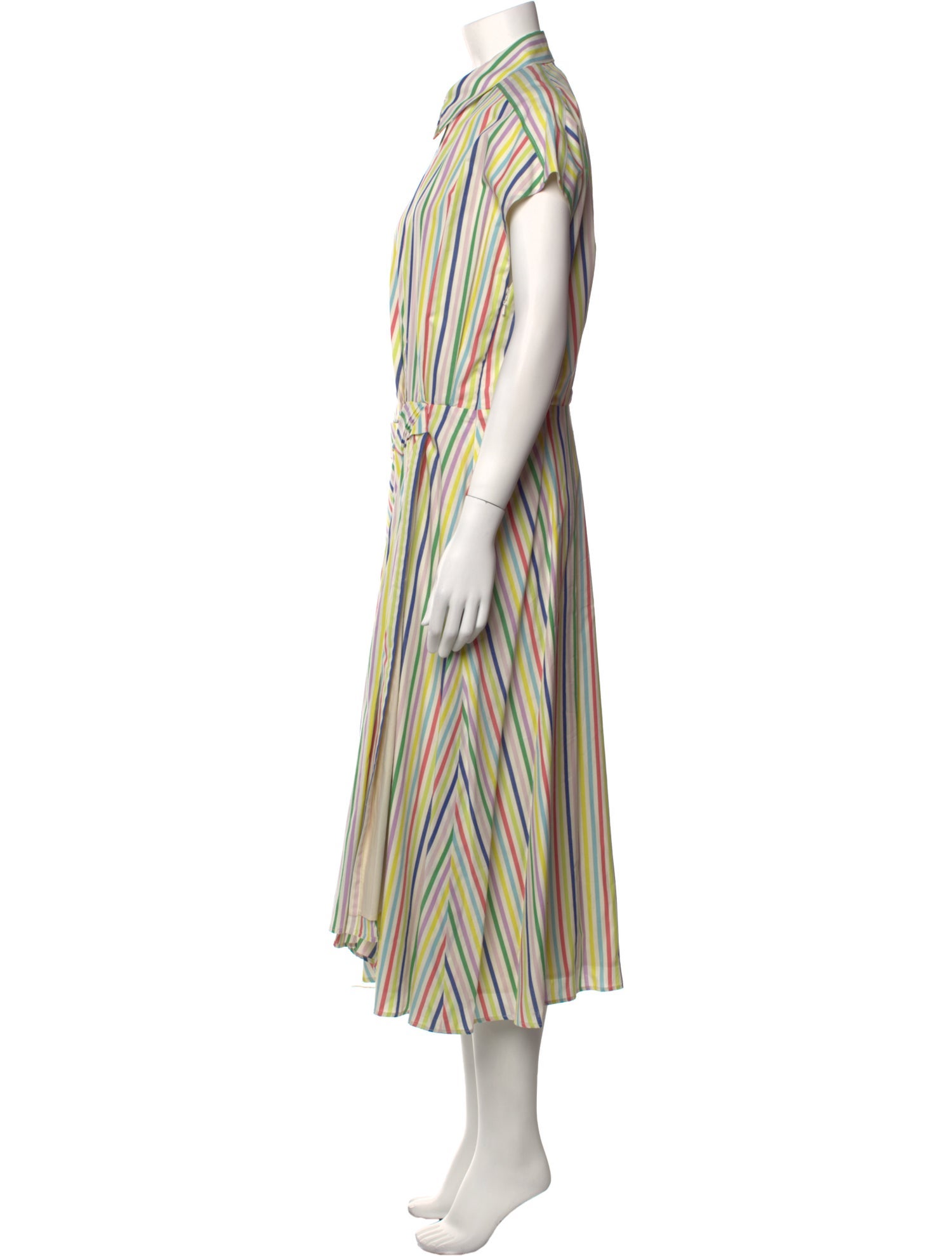 Carolina Herrera Striped Long Dress w/ Tags