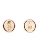 Carolina Herrera Starburst Dome Earrings