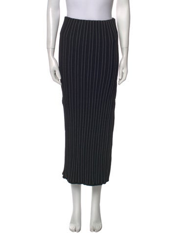 Carolina Herrera Skirts Striped Midi Length Skirt XS