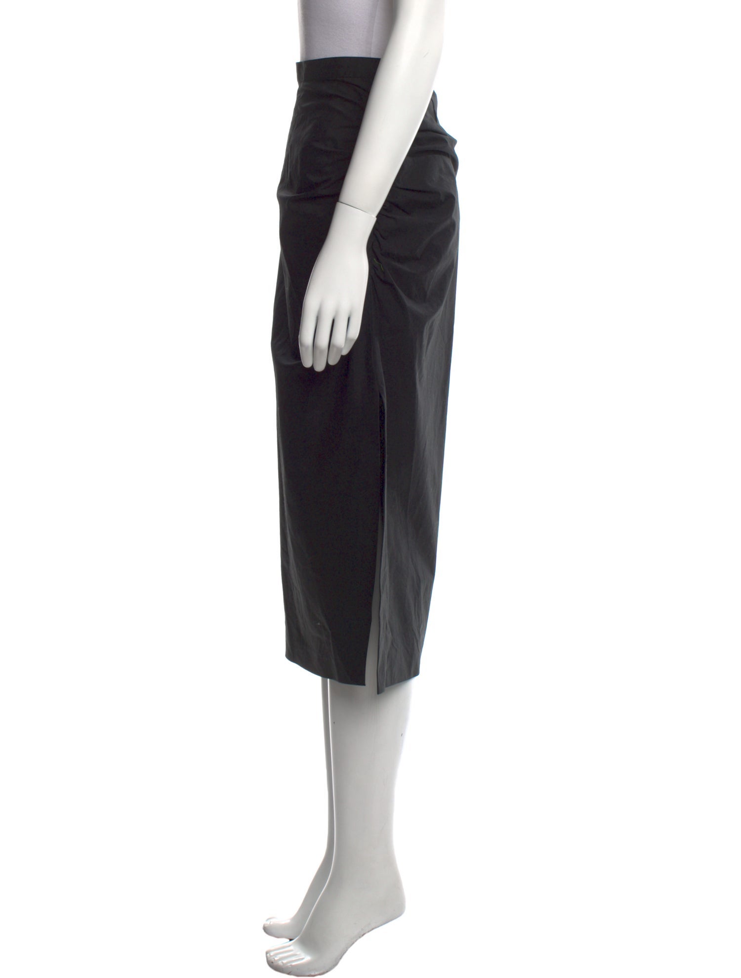 Carolina Herrera Cutout Accent Midi Length Skirt