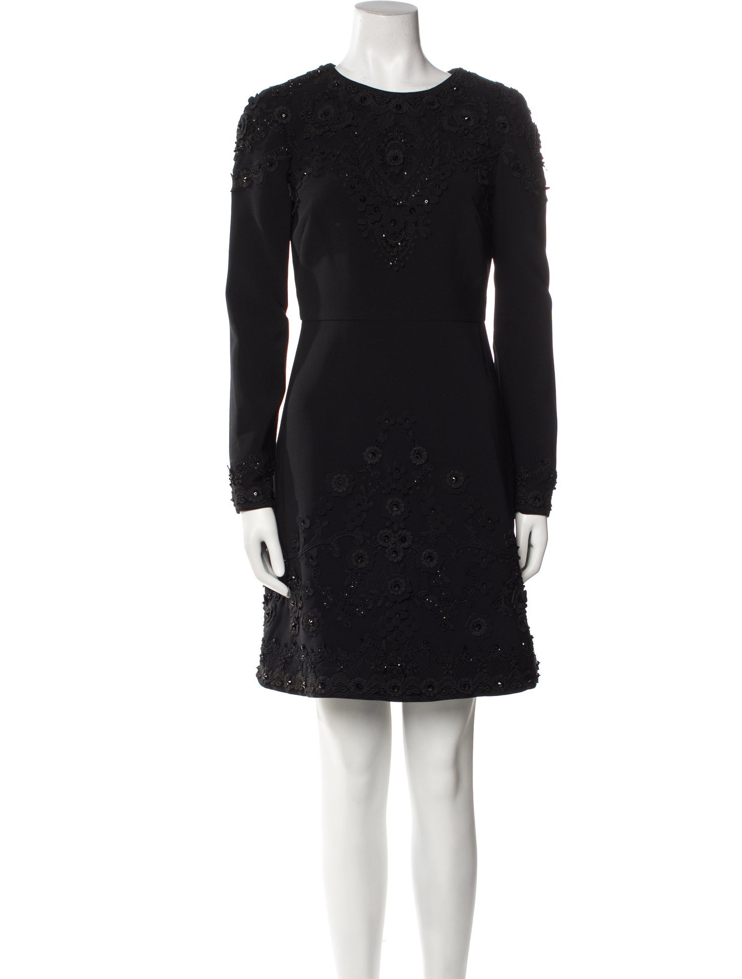 Carolina Herrera Crew Neck Mini Dress w/ Tags