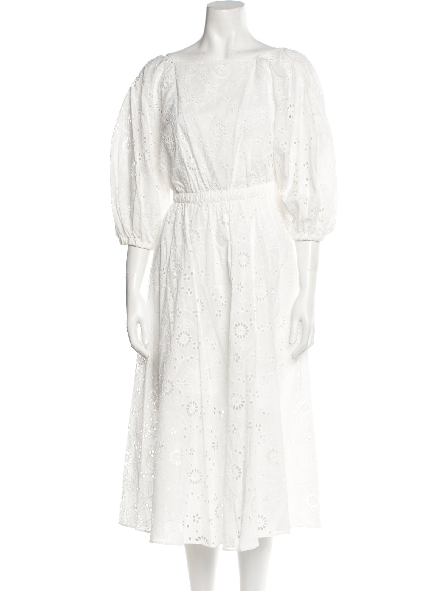 Carolina Herrera Bateau Neckline Midi Length Dress w/ Tags