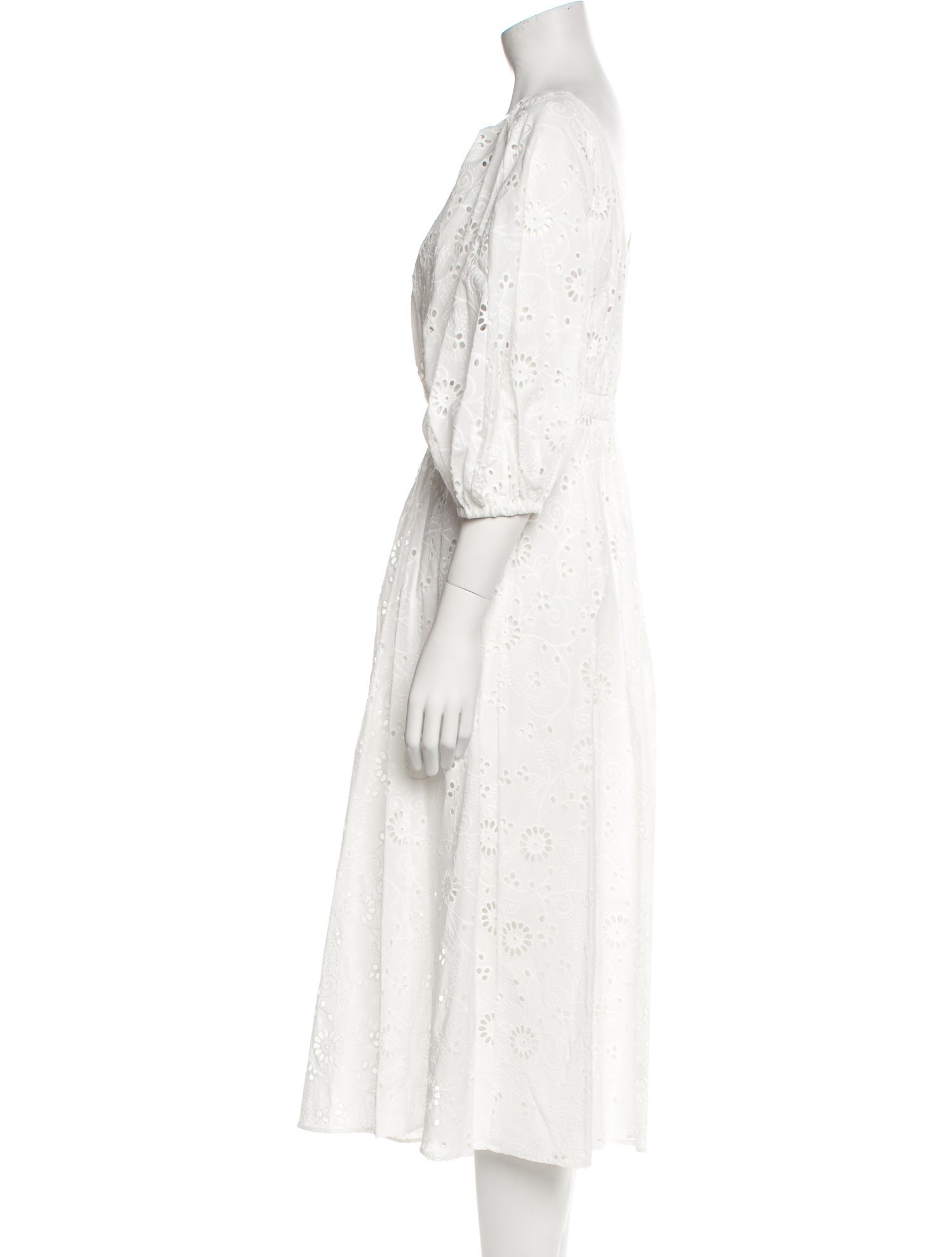 Carolina Herrera Bateau Neckline Midi Length Dress w/ Tags