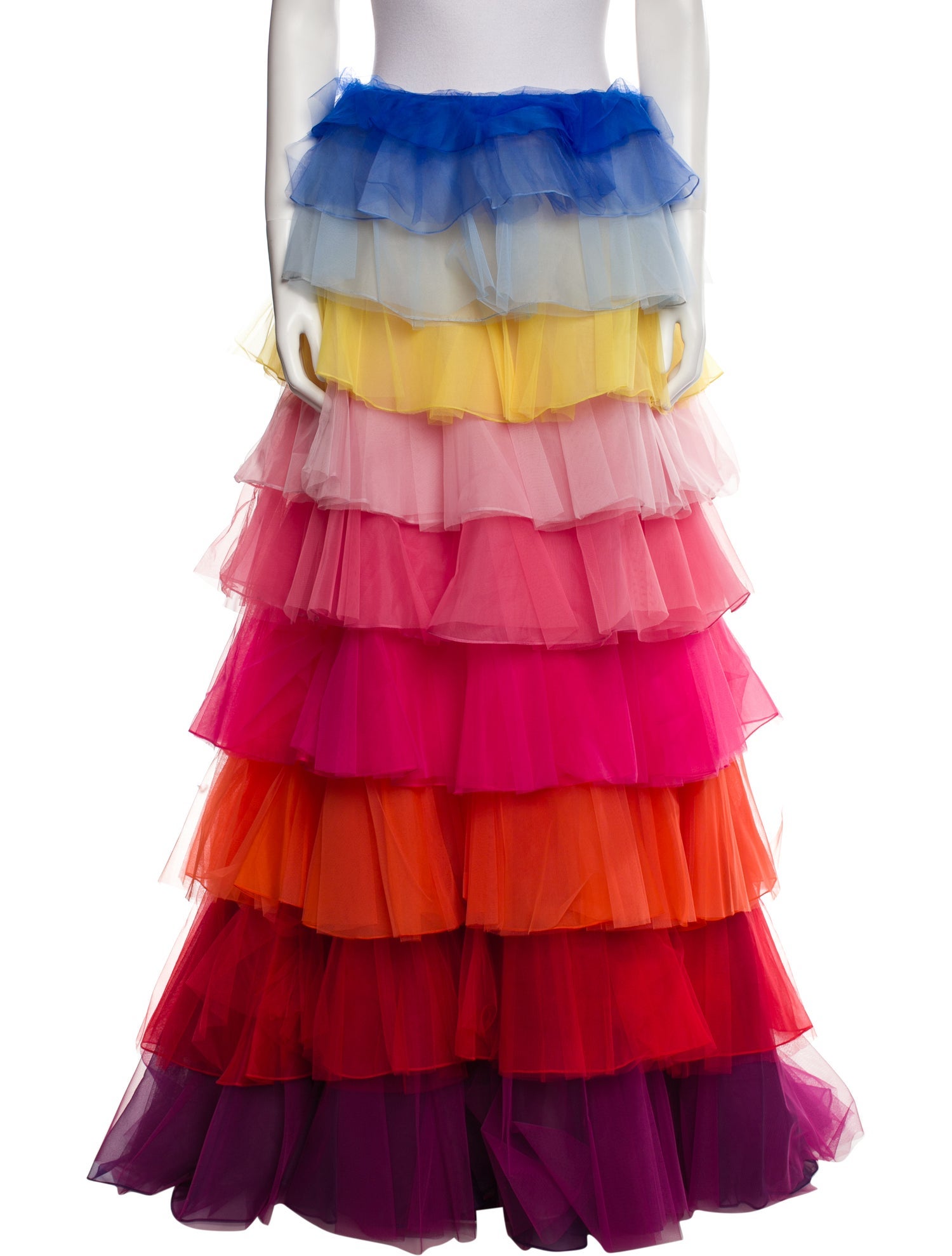 Carolina Herrera Silk Long Skirt w/ Tags