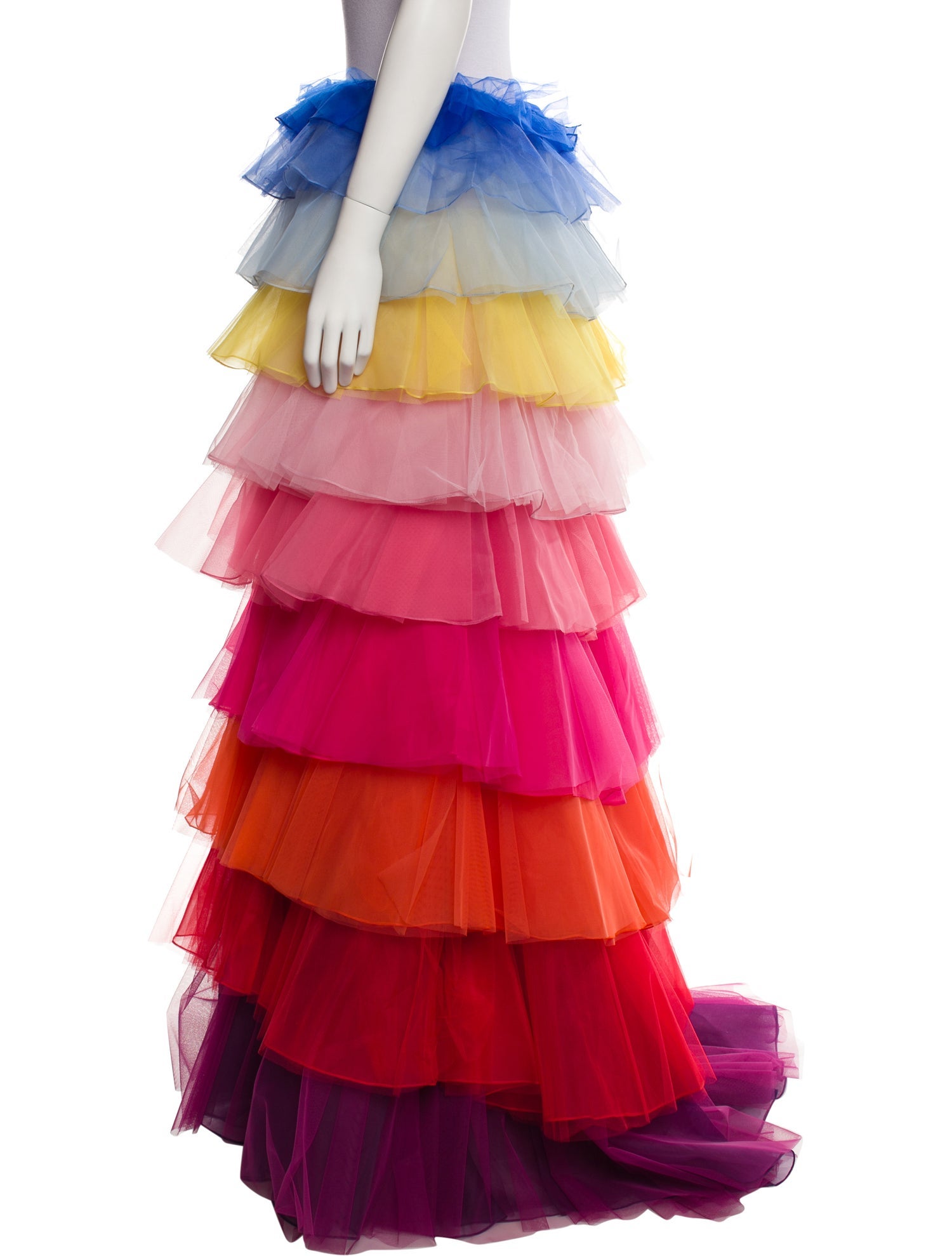 Carolina Herrera Silk Long Skirt w/ Tags