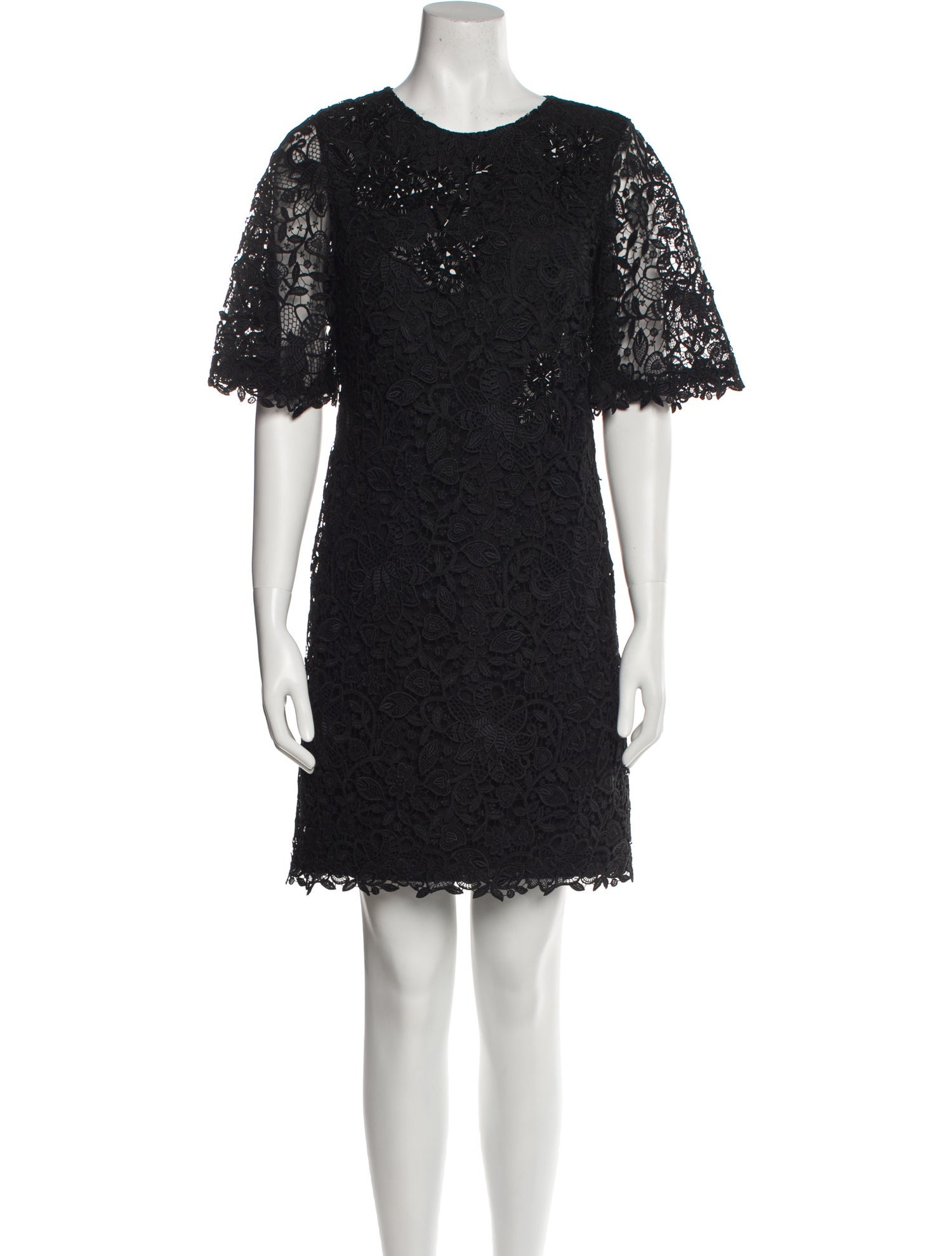 Carolina Herrera Lace Pattern Mini Dress w/ Tags