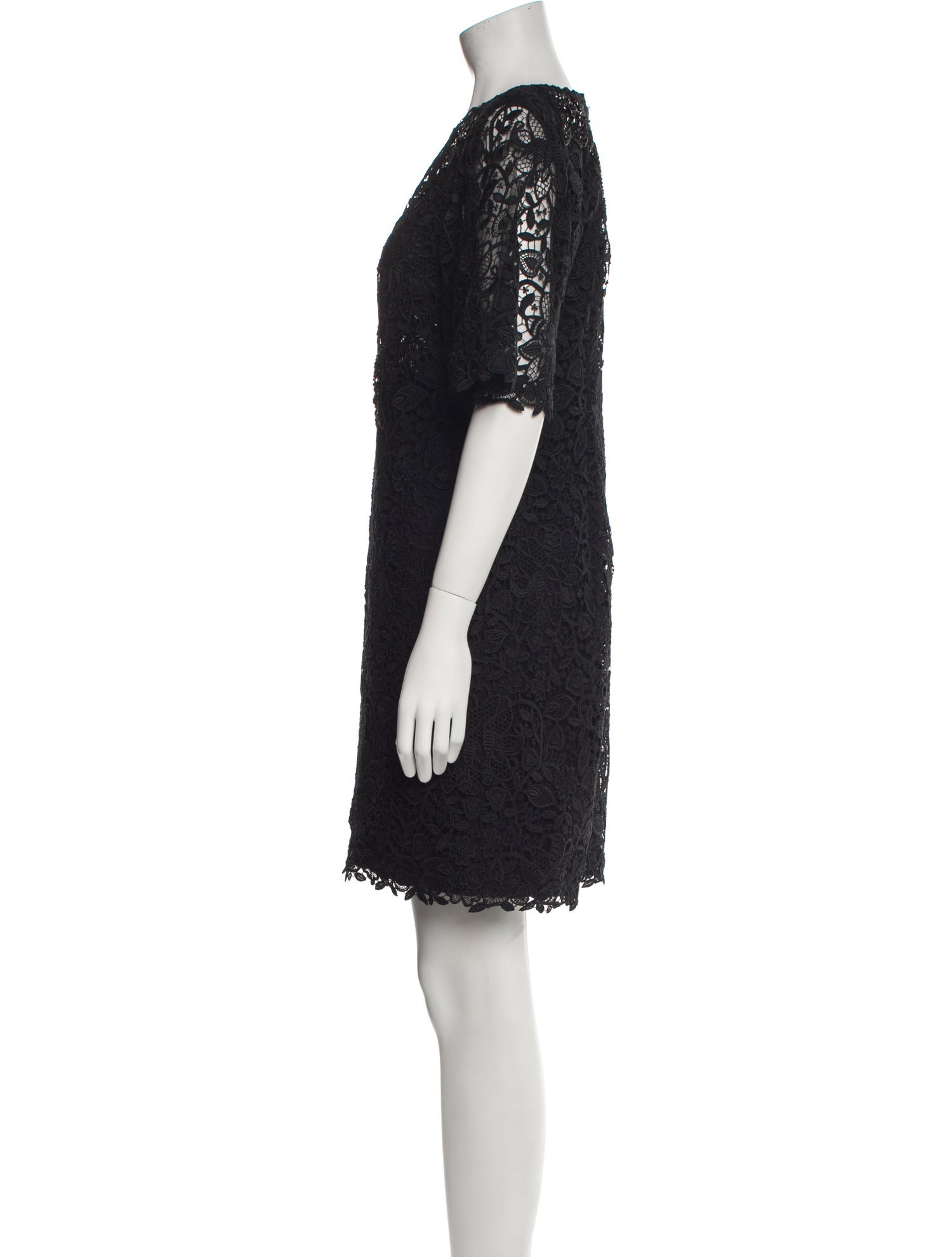 Carolina Herrera Lace Pattern Mini Dress w/ Tags