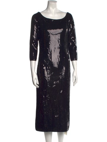 Carolina Herrera Dresses Wool Midi Length Dress XS