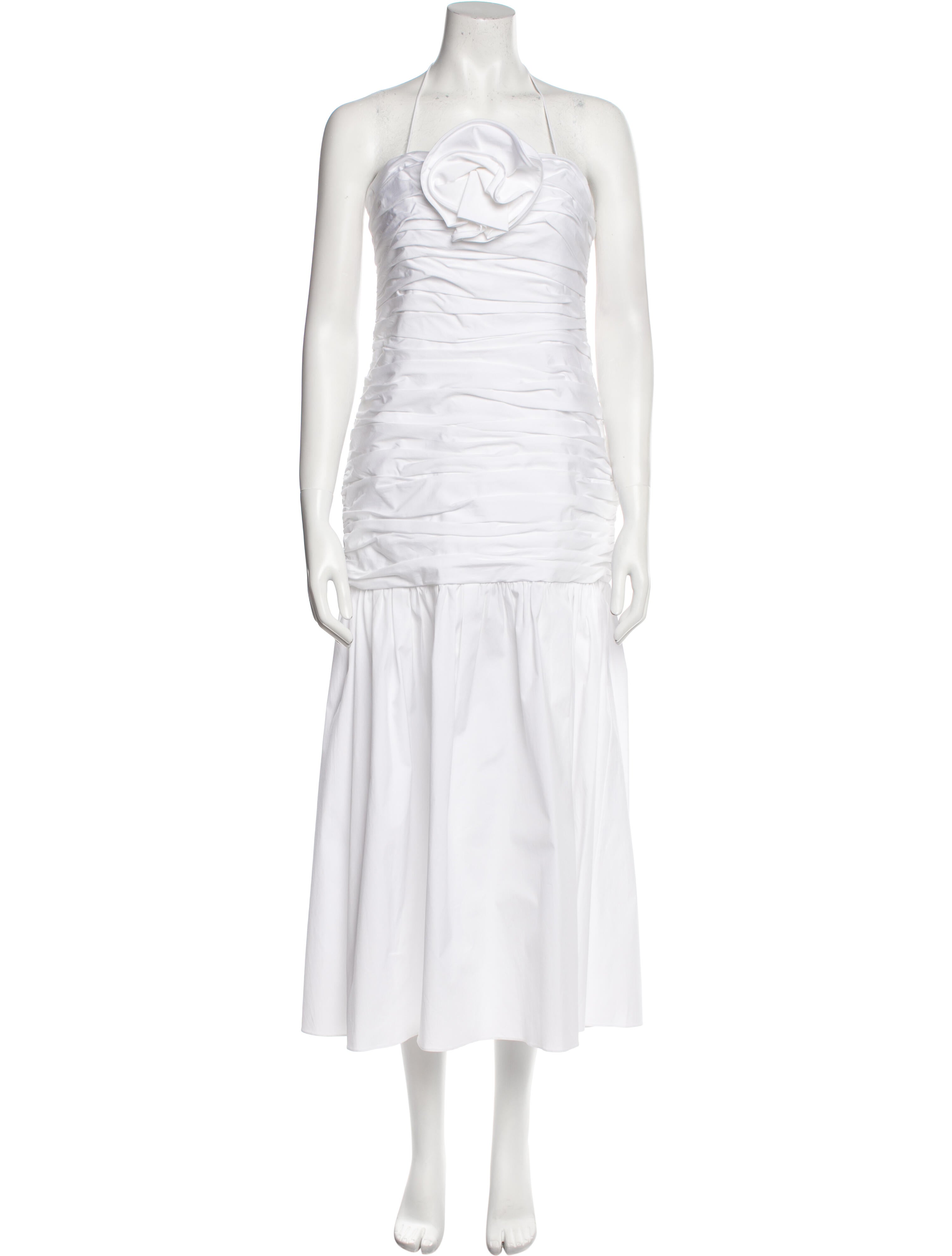 Carolina Herrera Halterneck Long Dress w/ Tags