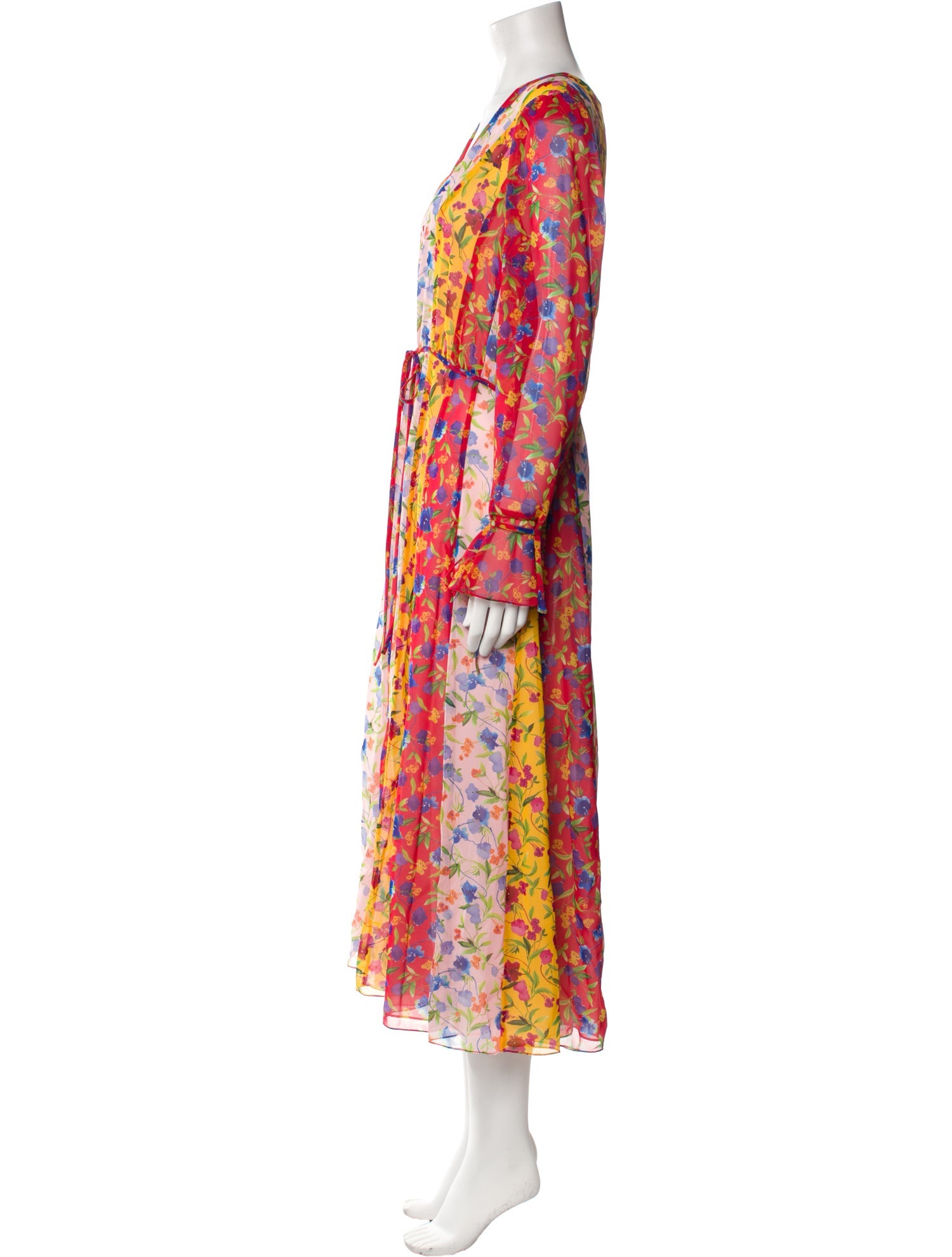 Carolina Herrera Printed Midi Length Dress w/ Tags