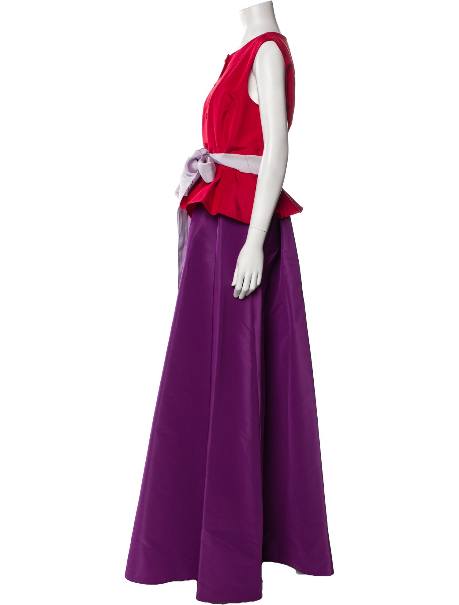 Carolina Herrera Silk Long Dress