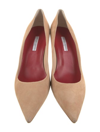 Carolina Herrera Suede Pumps