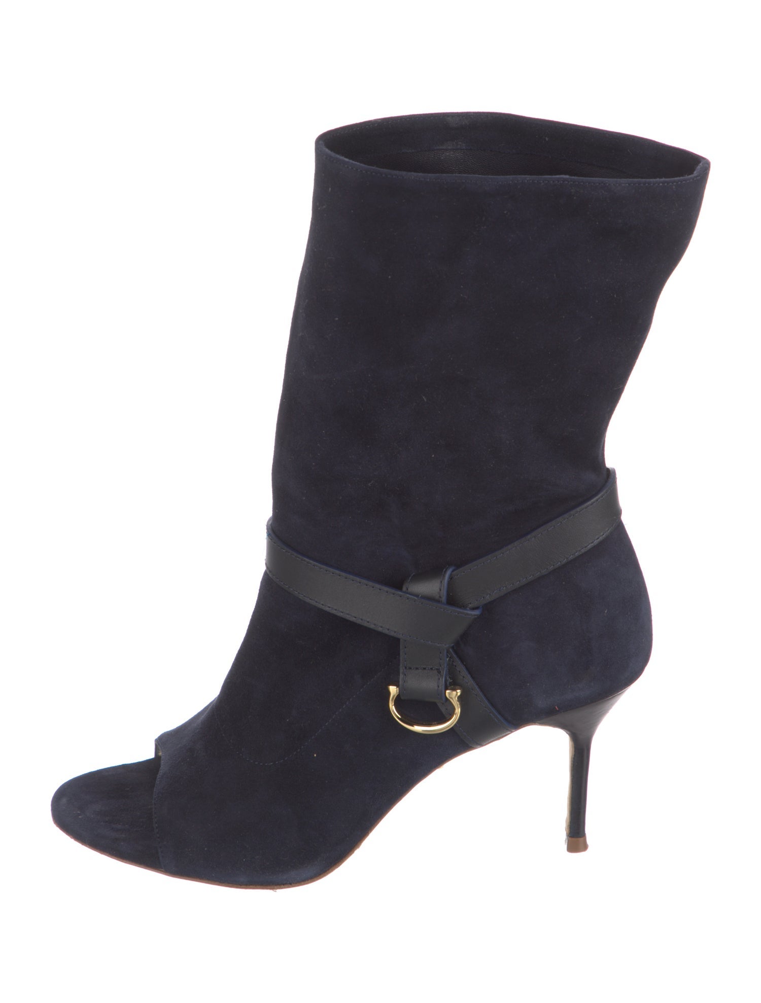 CH Carolina Herrera Suede Boots