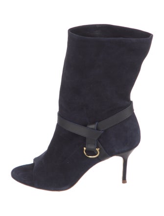 CH Carolina Herrera Suede Boots