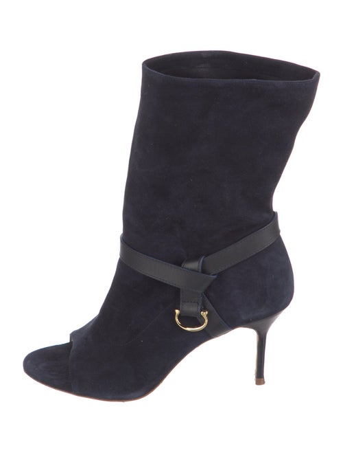 CH Carolina Herrera Suede Boots