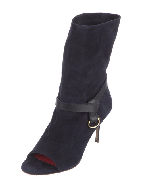 CH Carolina Herrera Suede Boots