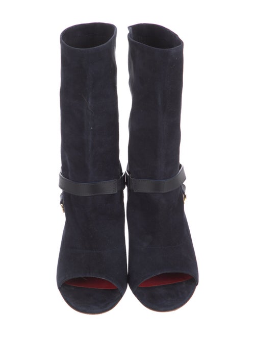 CH Carolina Herrera Suede Boots
