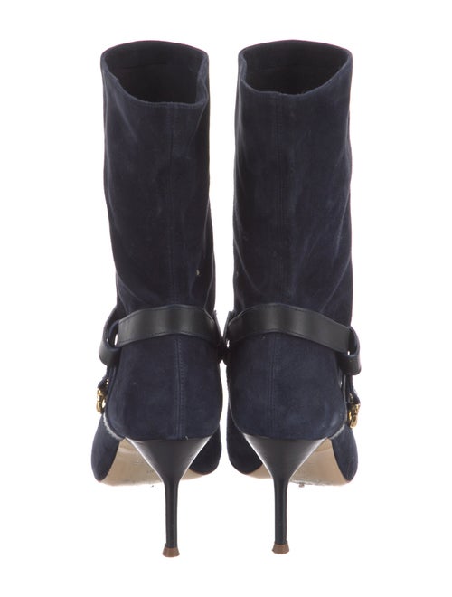 CH Carolina Herrera Suede Boots