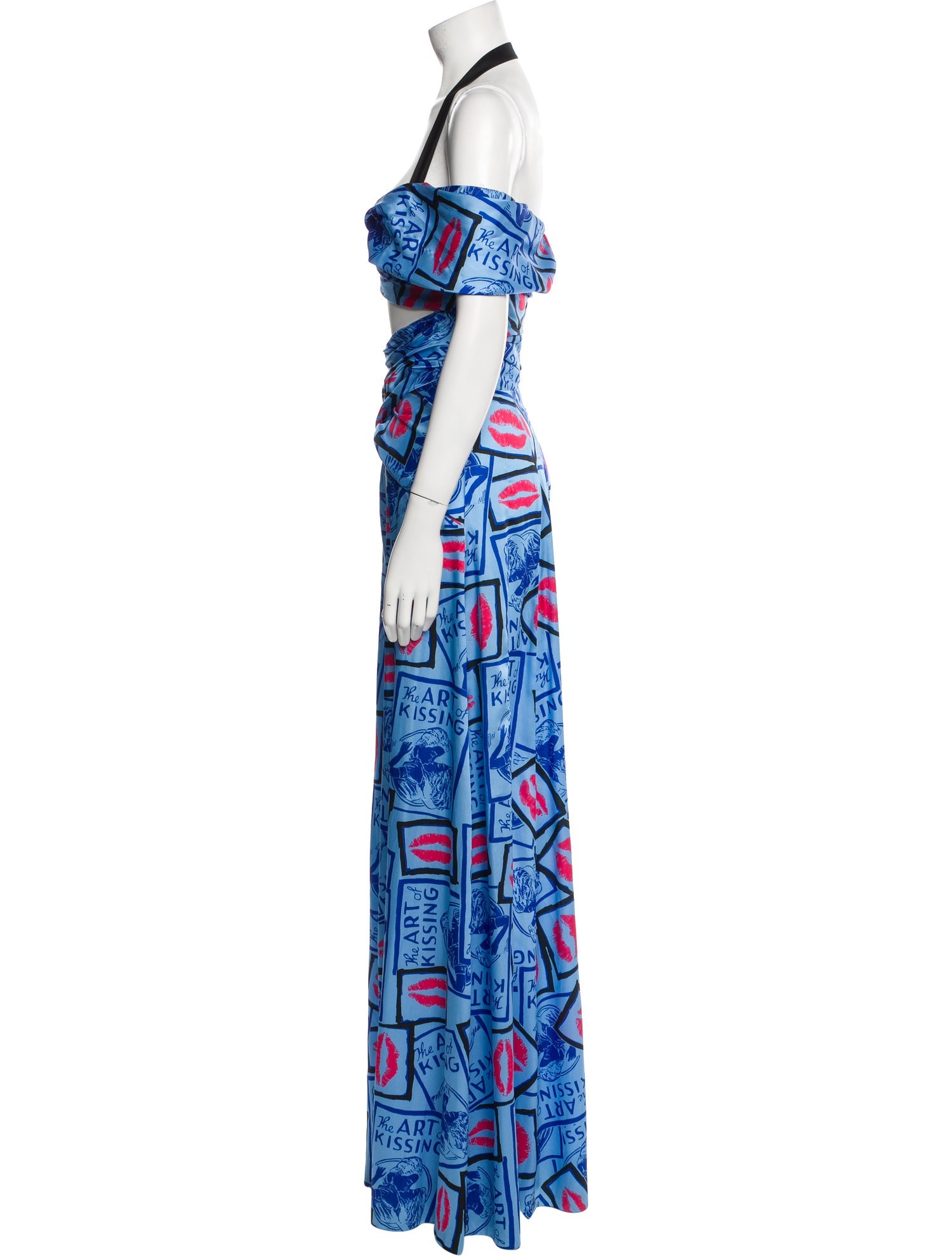 Carolina Herrera Printed Square Neckline Jumpsuit