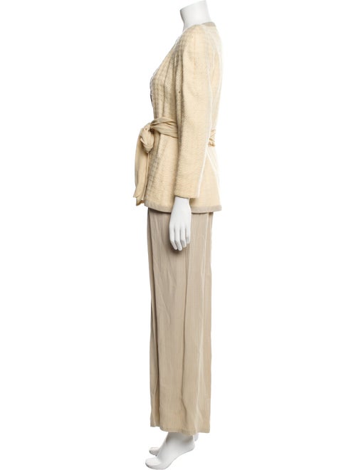 Carolina Herrera Wool Pant Set