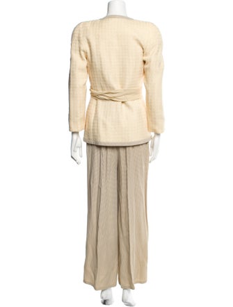 Carolina Herrera Wool Pant Set