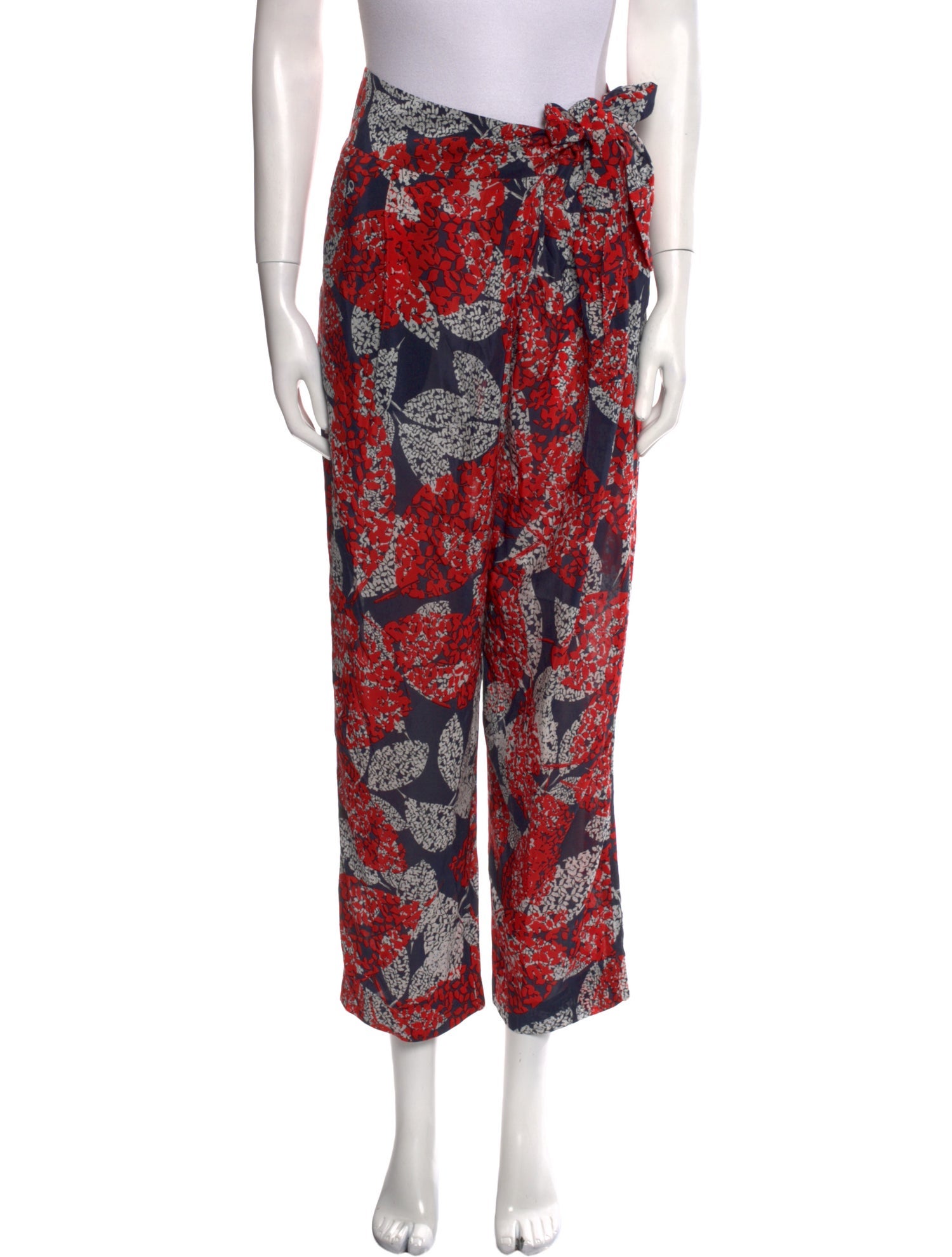 Carolina Herrera Printed Straight Leg Pants