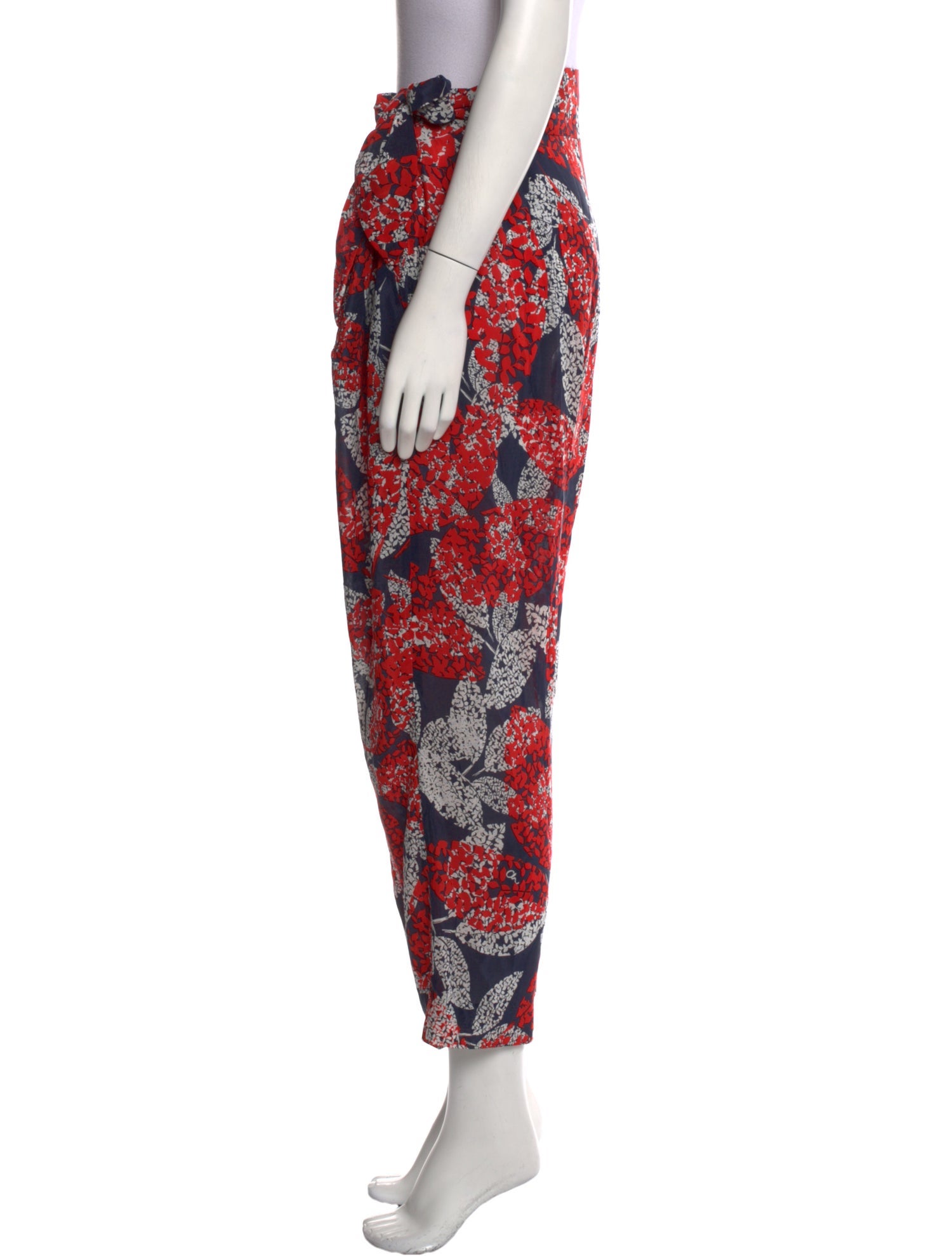 Carolina Herrera Printed Straight Leg Pants