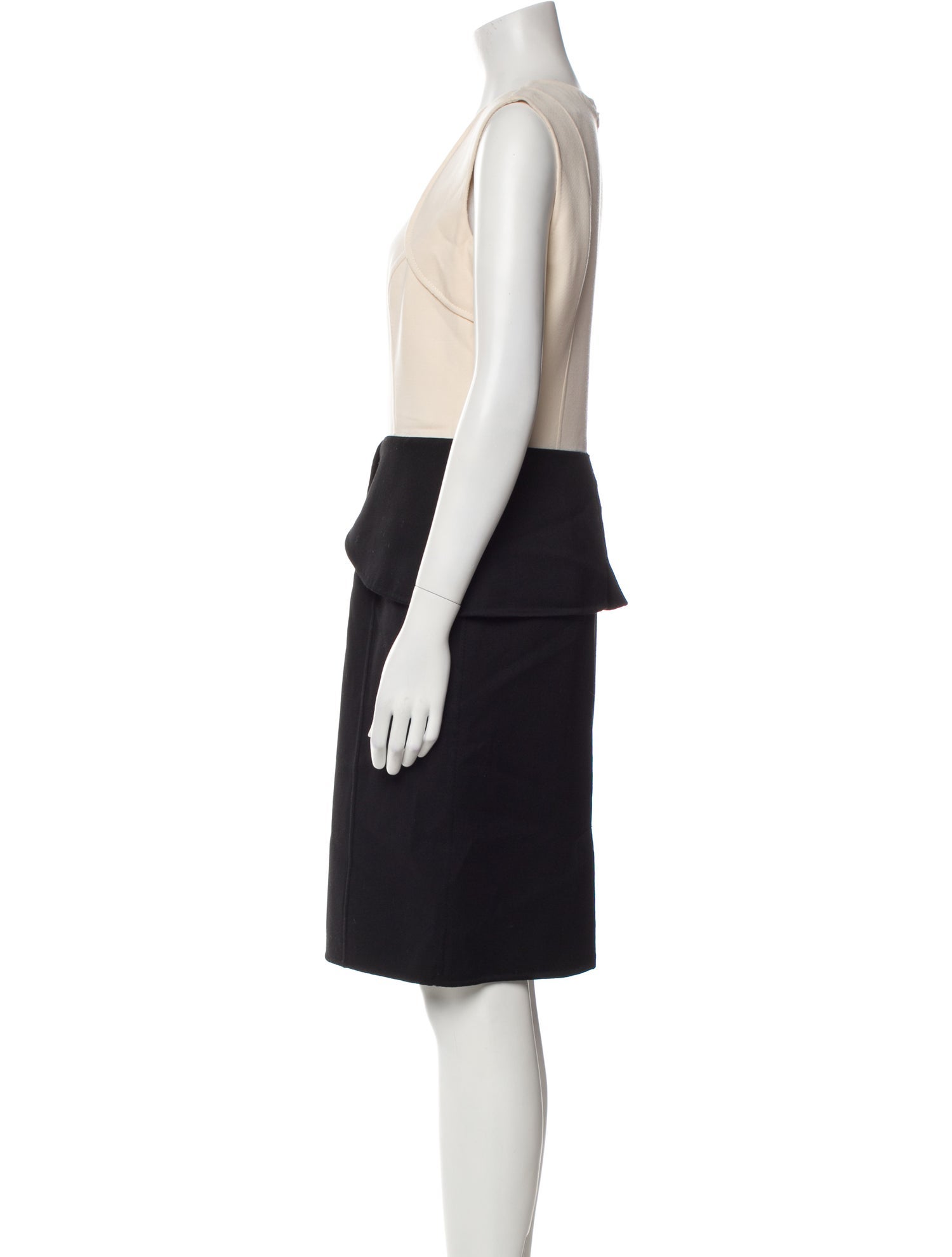 Carolina Herrera Virgin Wool Knee-Length Dress