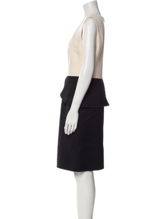 Carolina Herrera Virgin Wool Knee-Length Dress