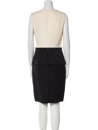 Carolina Herrera Virgin Wool Knee-Length Dress