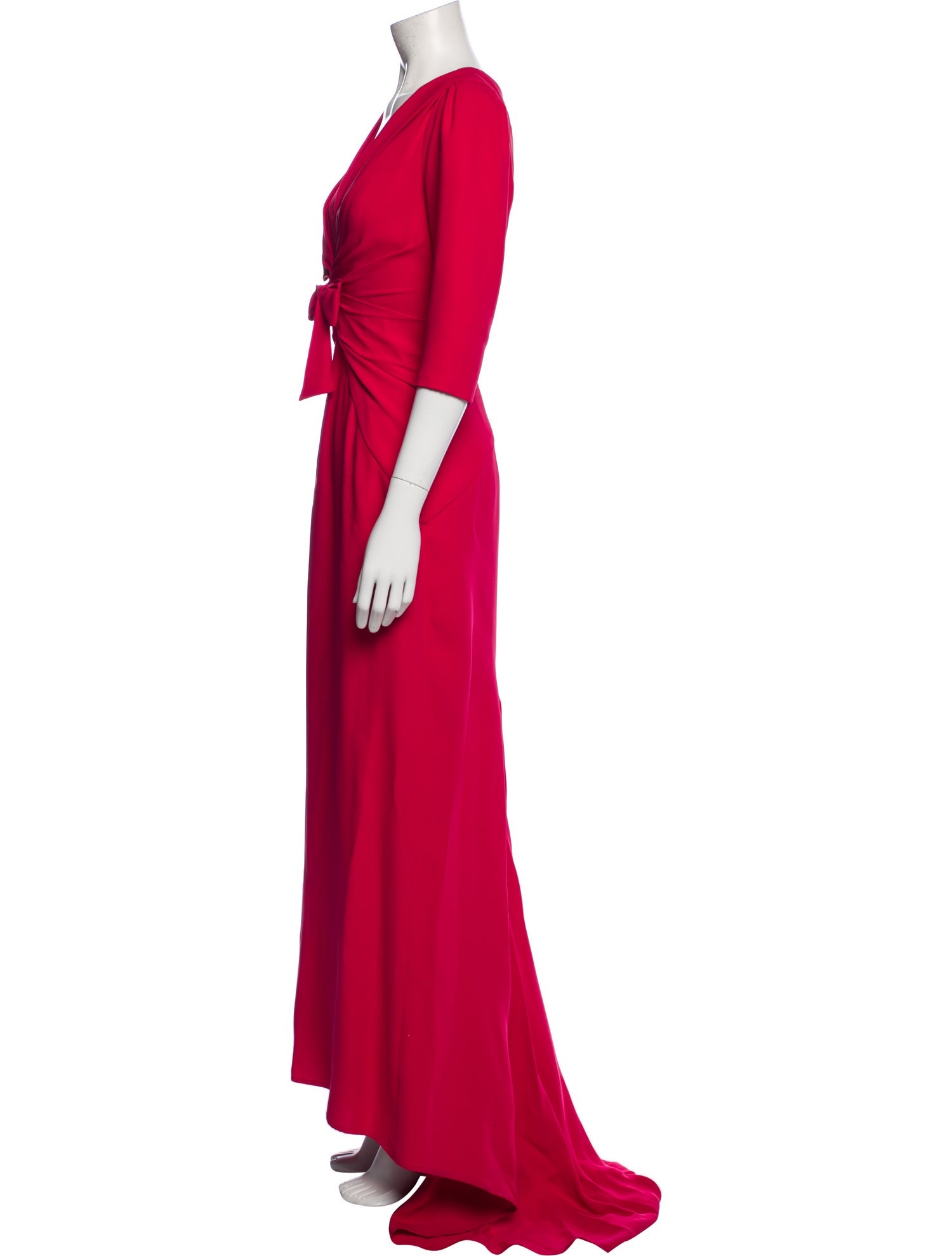 Carolina Herrera Silk Long Dress
