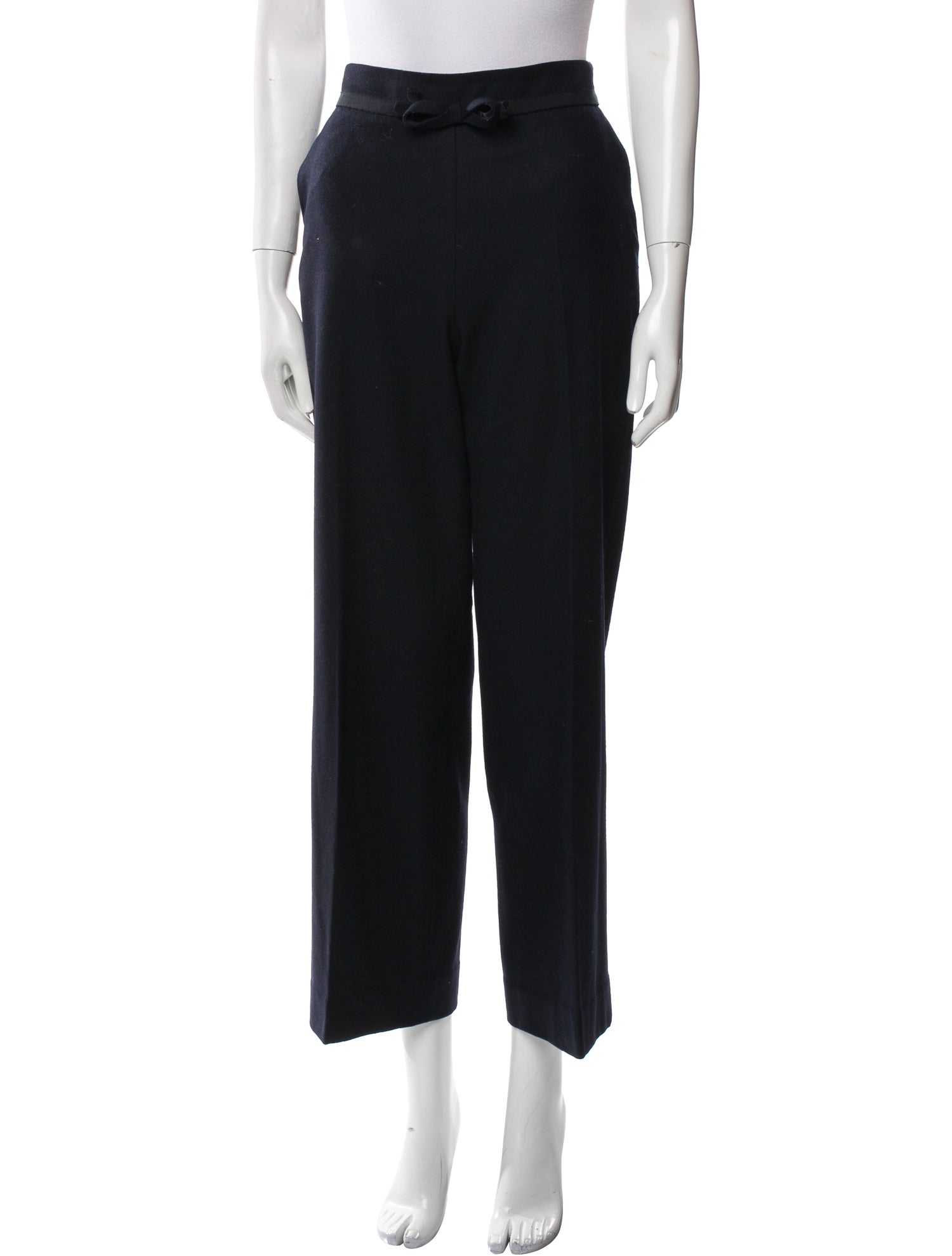 CH Carolina Herrera Wool Wide Leg Pants