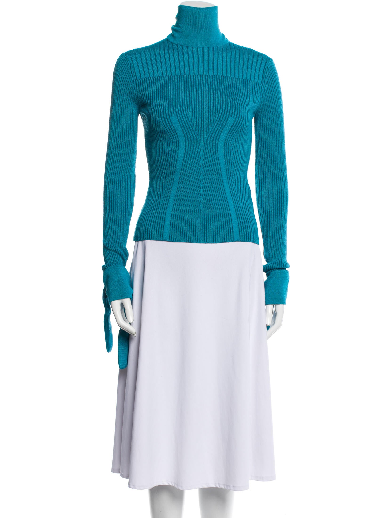Carolina Herrera Turtleneck Long Sleeve Top