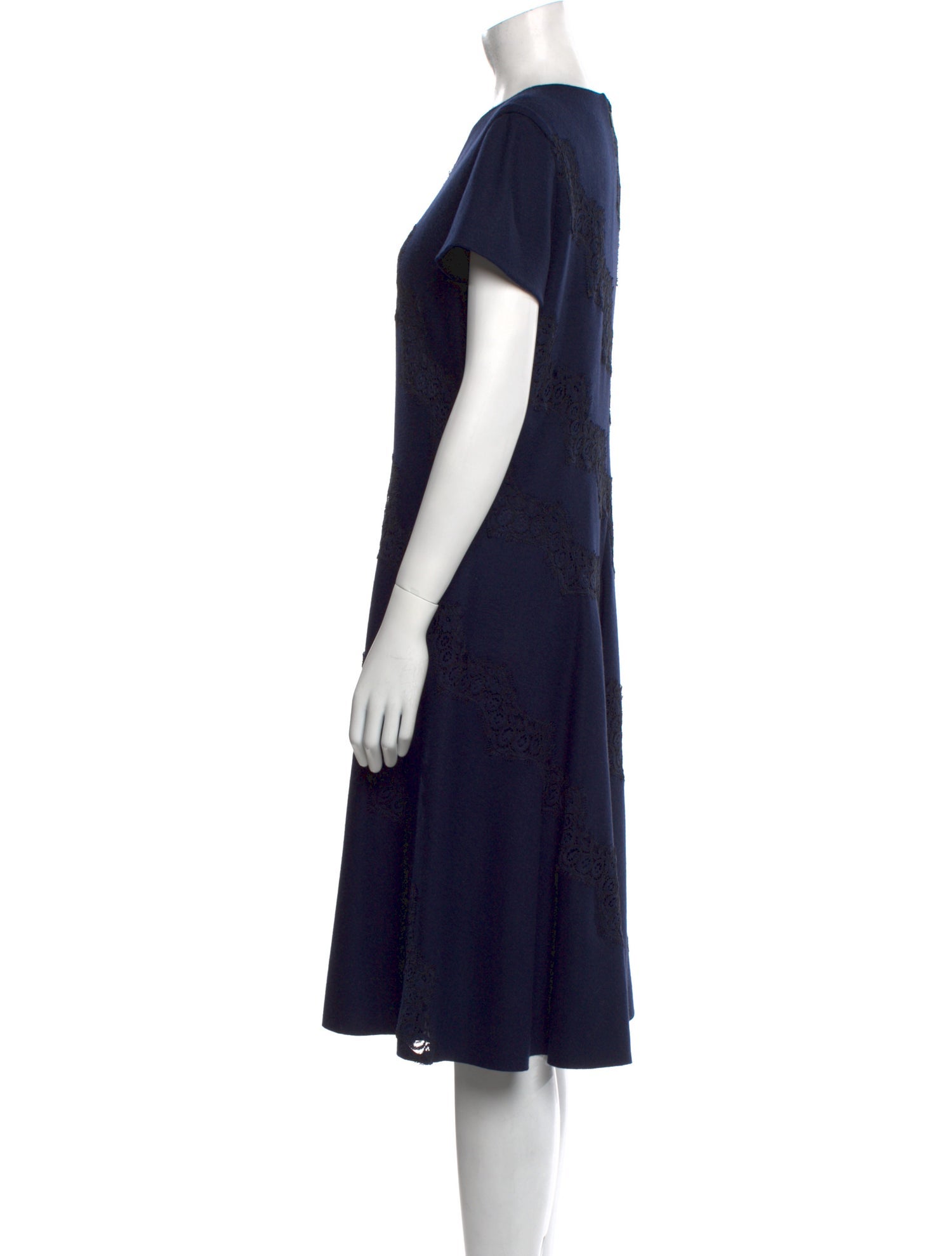 Carolina Herrera Wool Knee-Length Dress w/ Tags