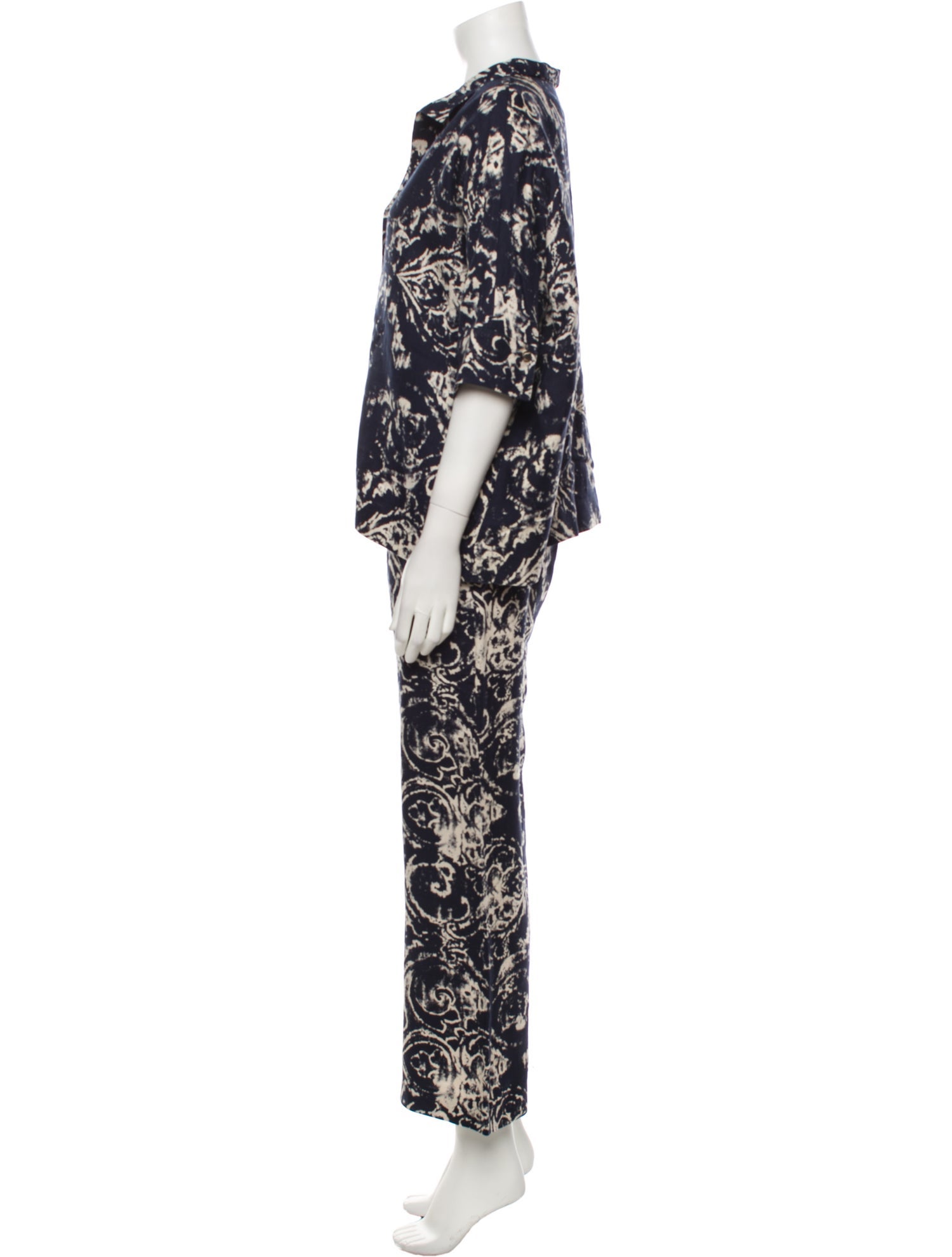 CH Carolina Herrera Printed Pant Set