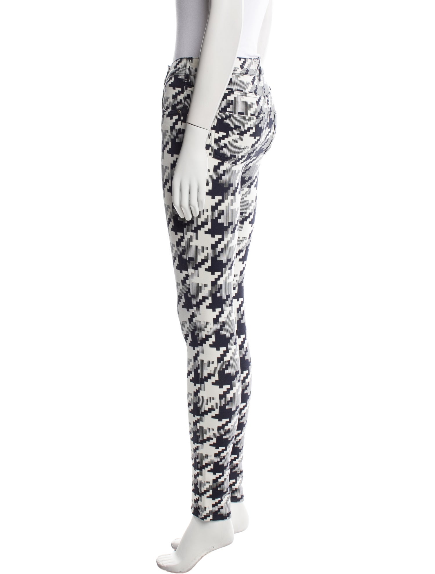 Carolina Herrera Printed Skinny Leg Pants