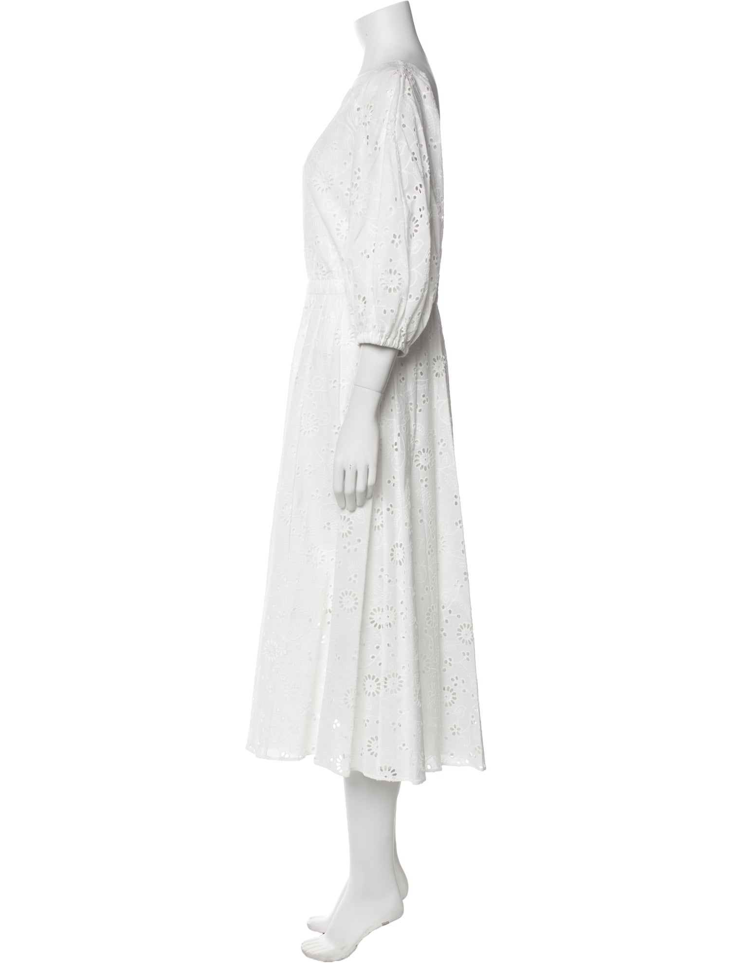 Carolina Herrera Bateau Neckline Midi Length Dress w/ Tags