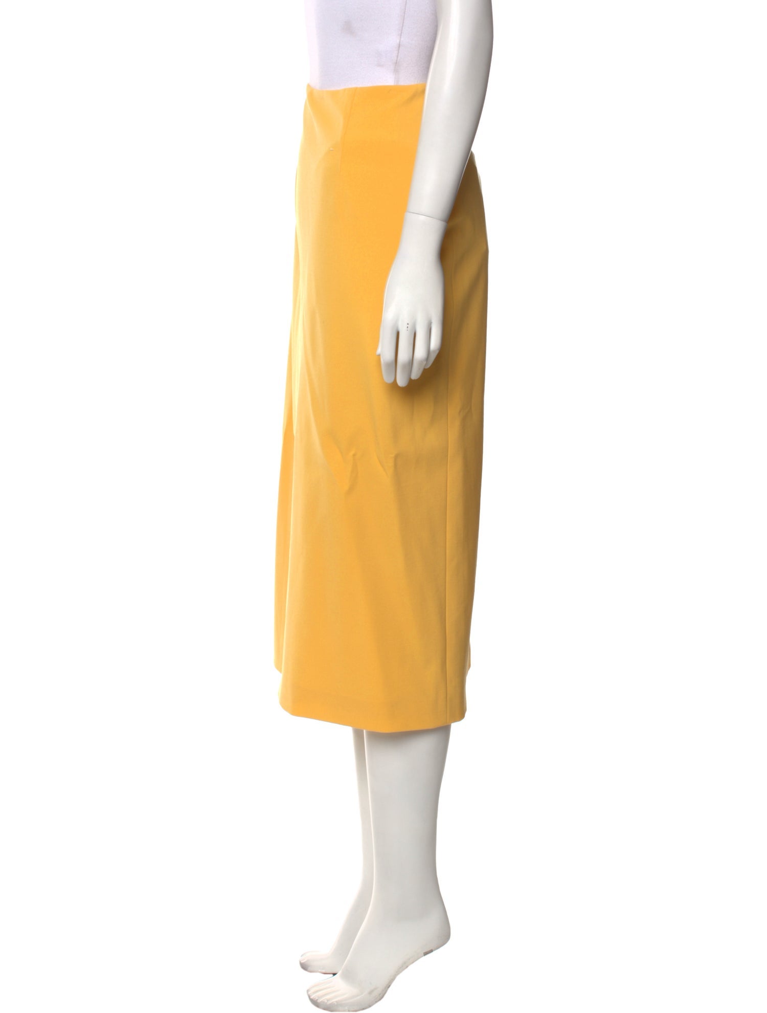 Carolina Herrera Virgin Wool Midi Length Skirt w/ Tags