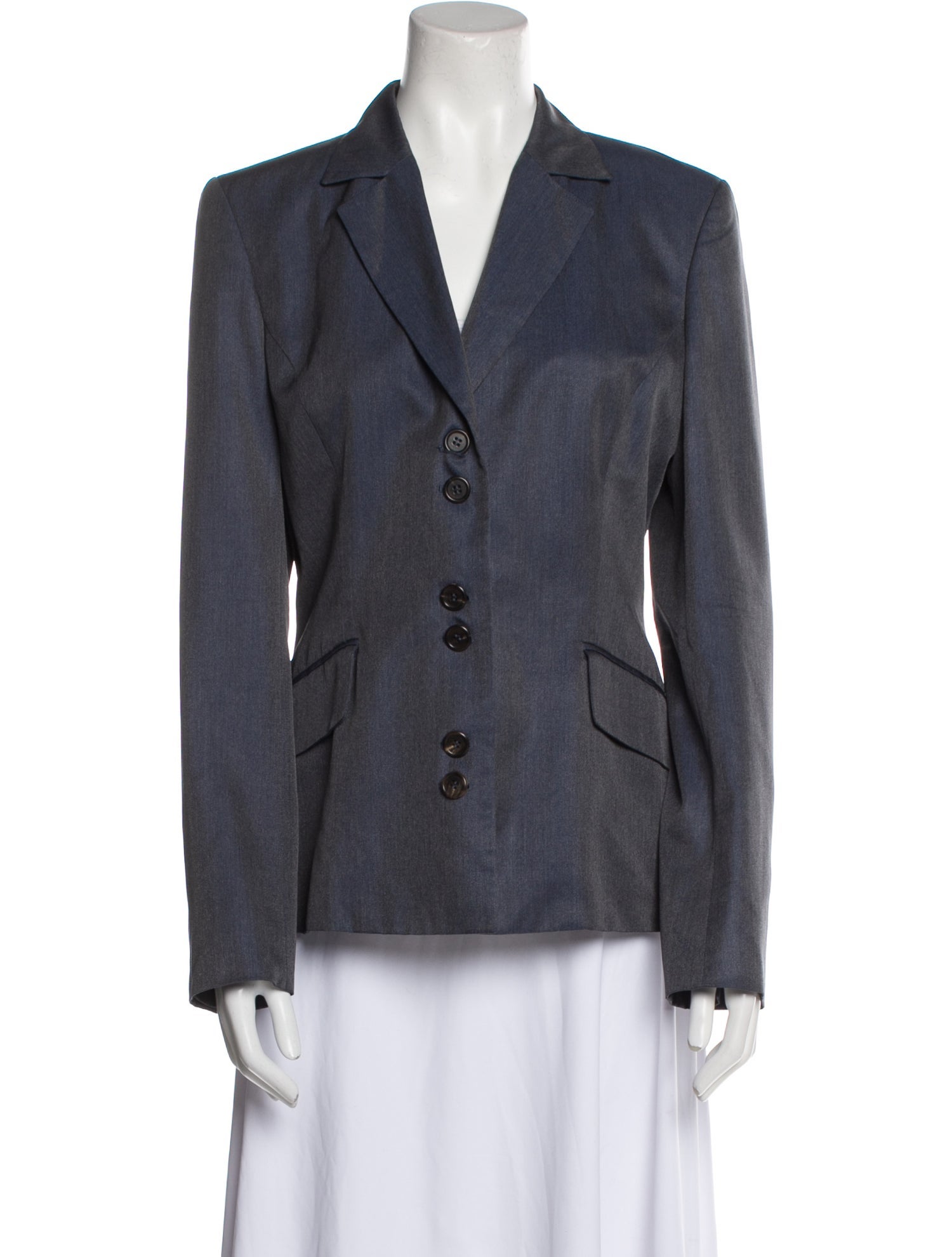 Carolina Herrera Silk Blazer