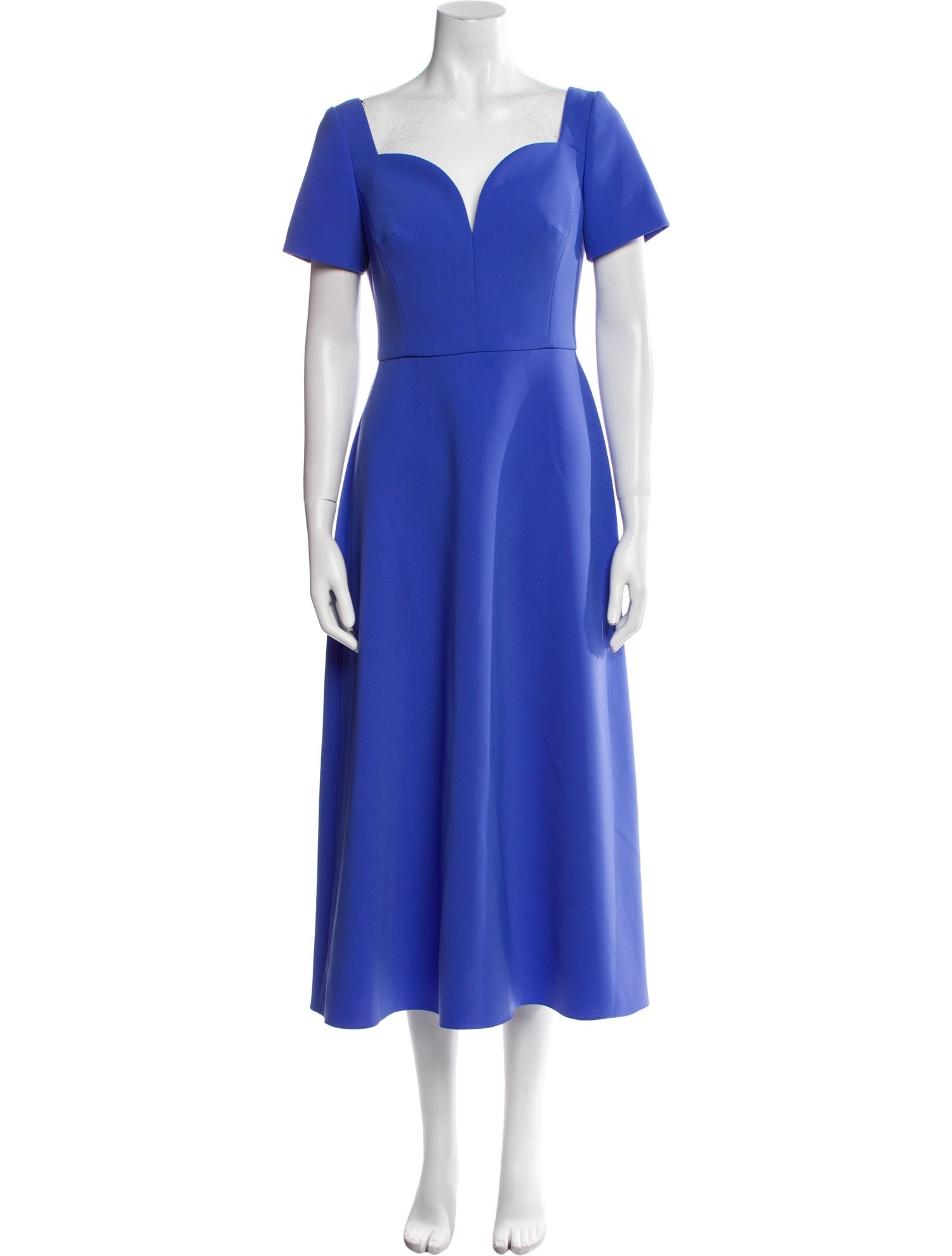 Carolina Herrera Square Neckline Long Dress w/ Tags