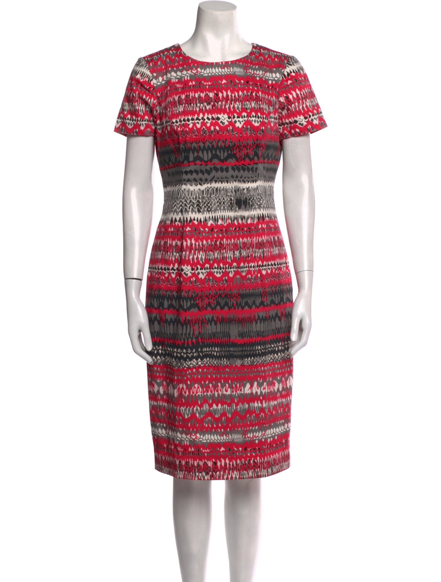 Carolina Herrera Printed Knee-Length Dress
