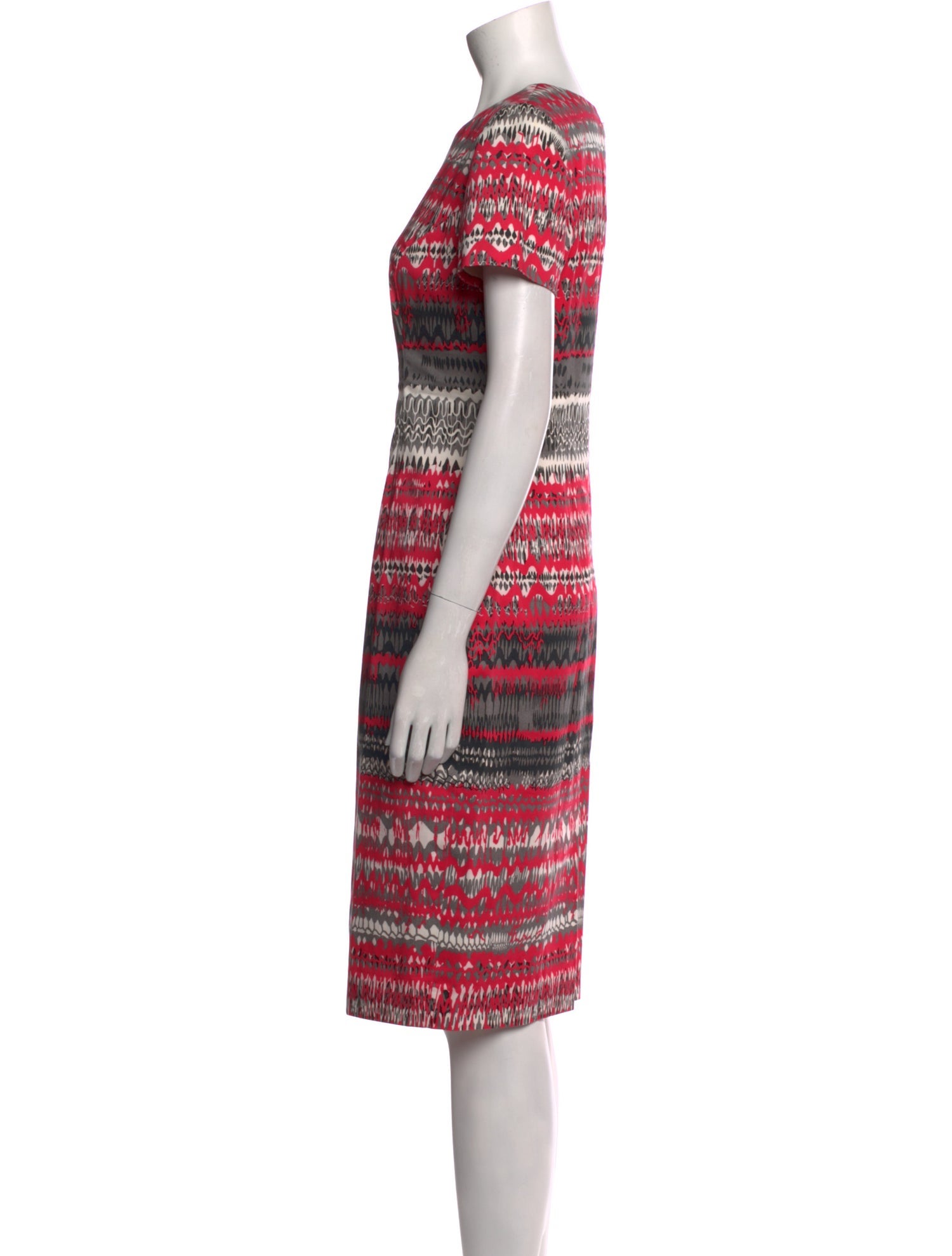 Carolina Herrera Printed Knee-Length Dress