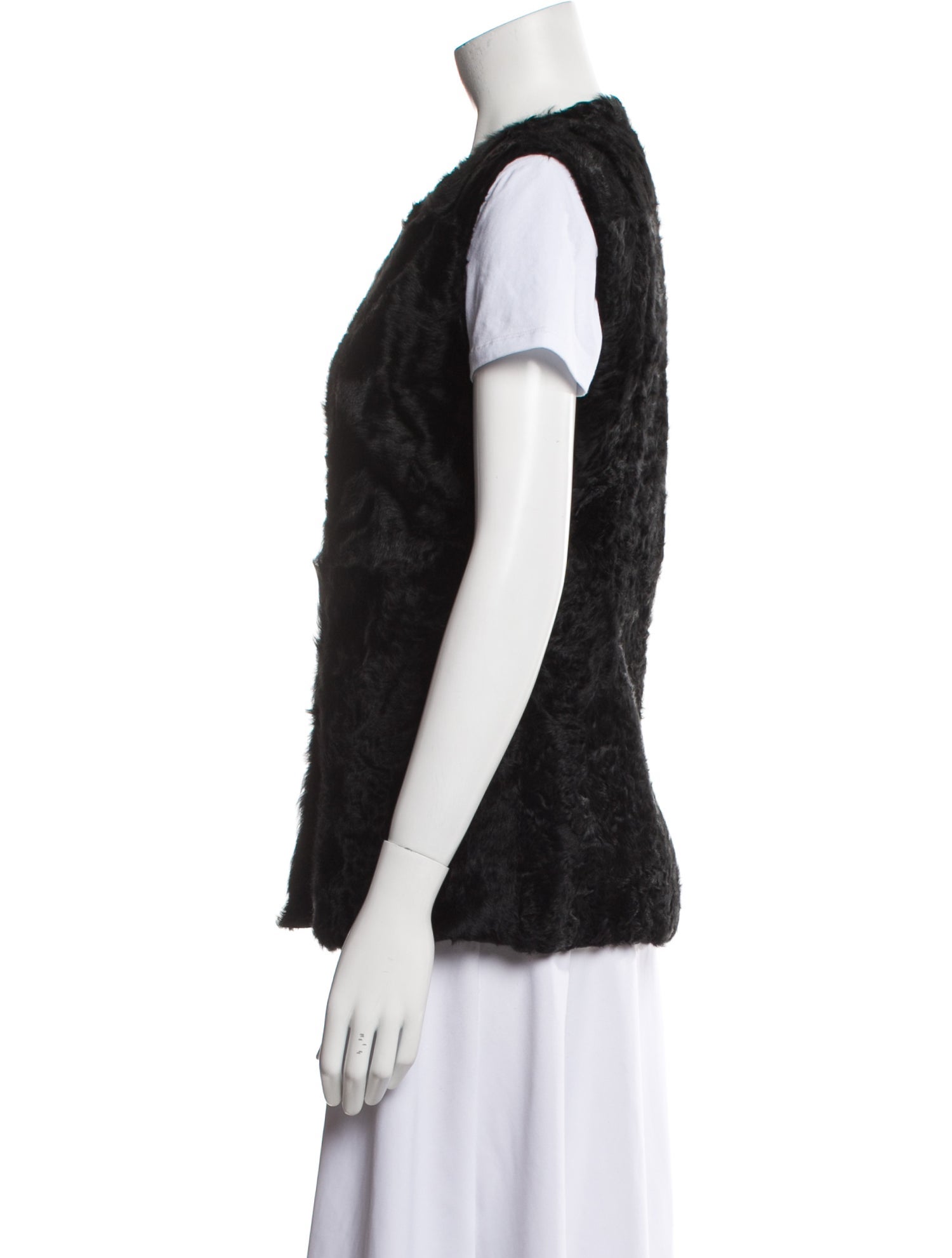 Carolina Herrera Fur Vest