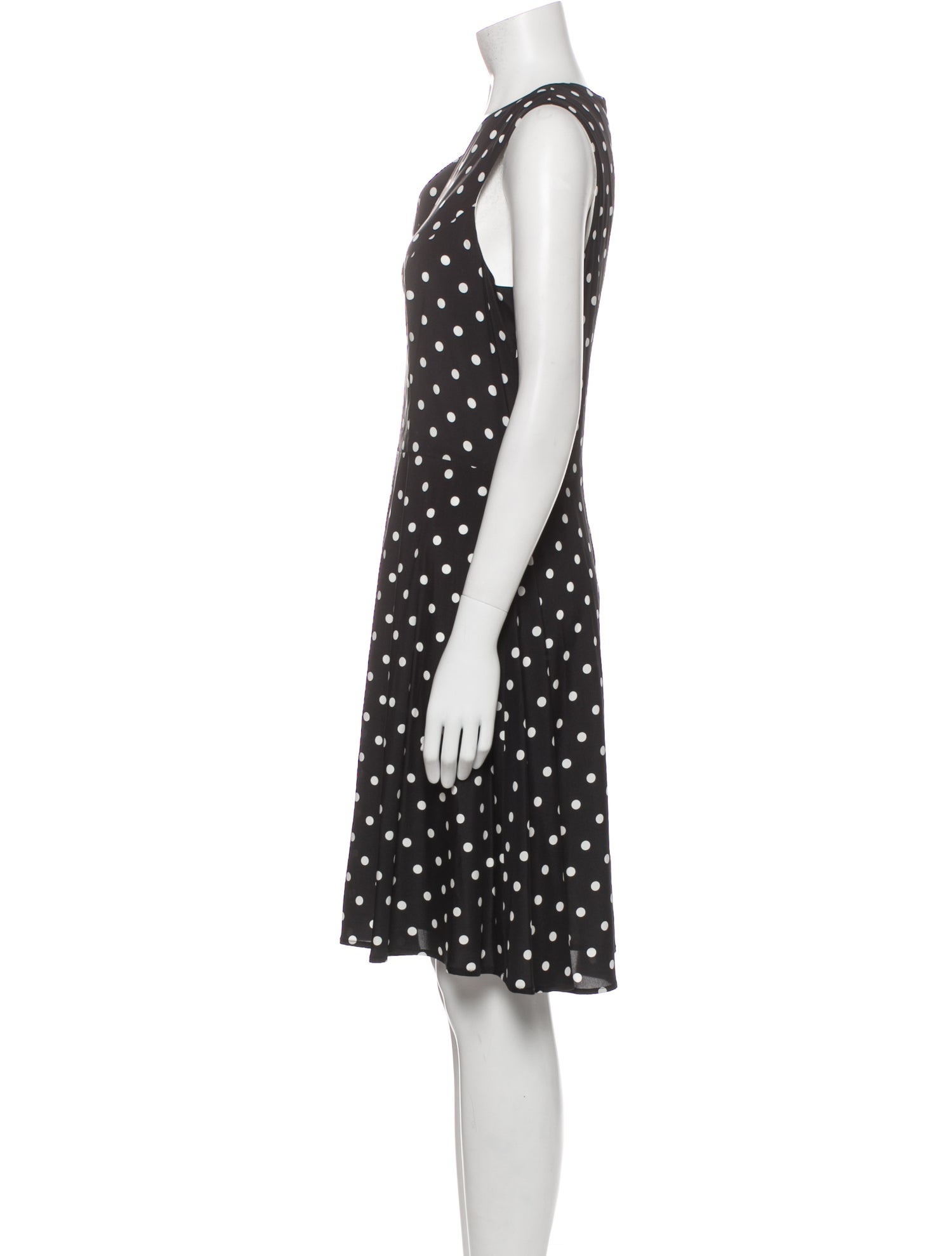 Carolina Herrera Silk Knee-Length Dress