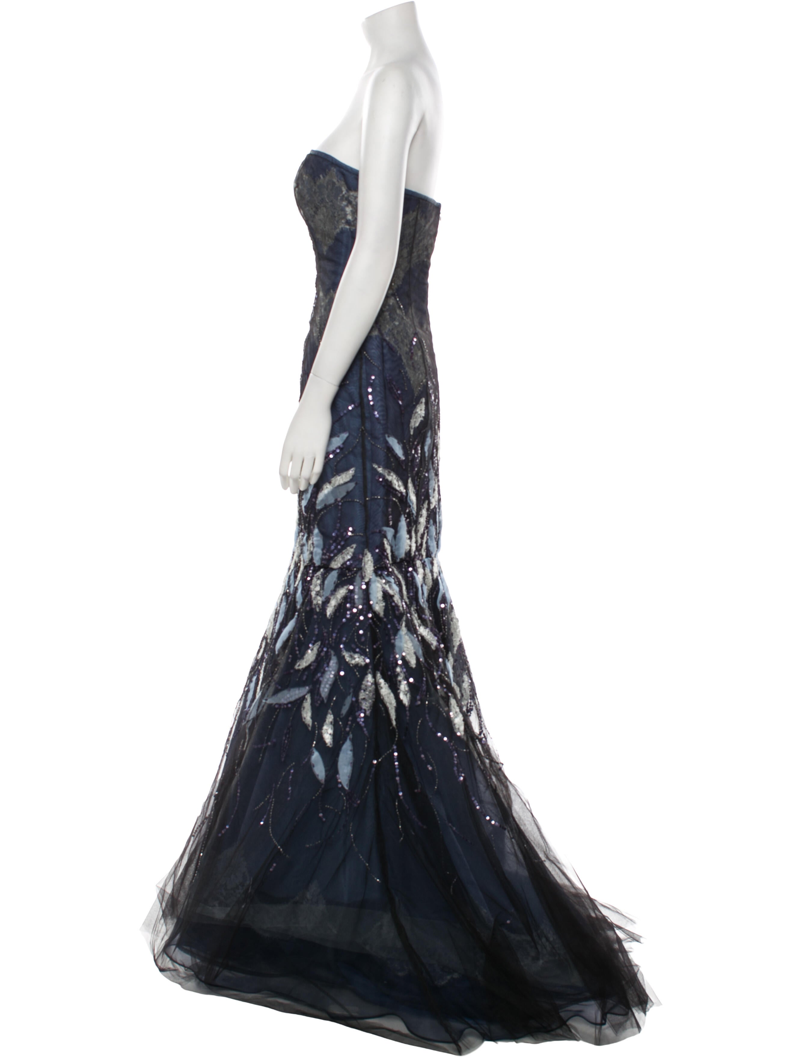 Carolina Herrera Printed Long Dress